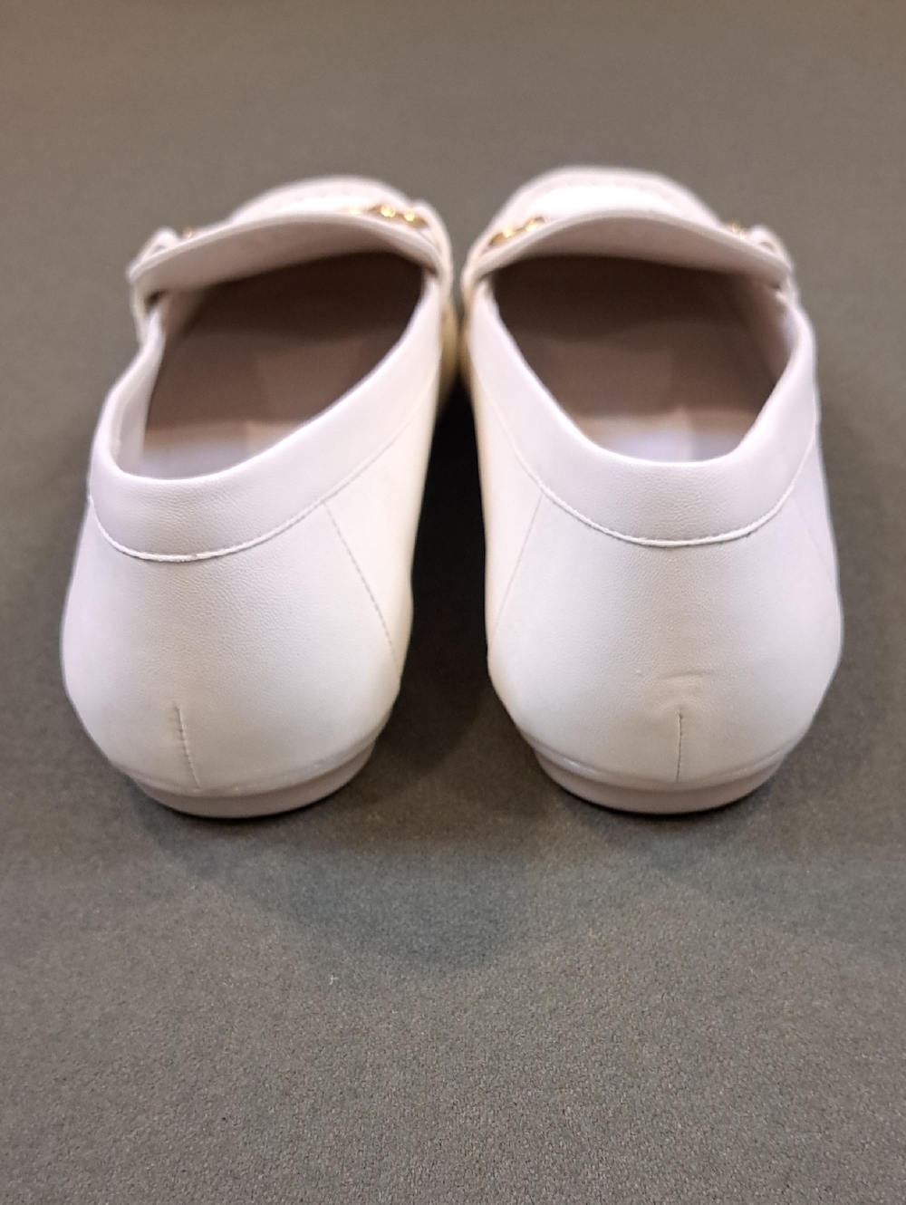 Franco Sarto Zerina Loafer - Color: Cream - Size: Women 10 - Picture 5 of 10